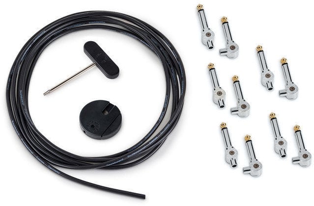 Cablu Patch, cablu adaptor RockBoard PatchWorks Solderless SET Crom 3 m Drept - Oblic