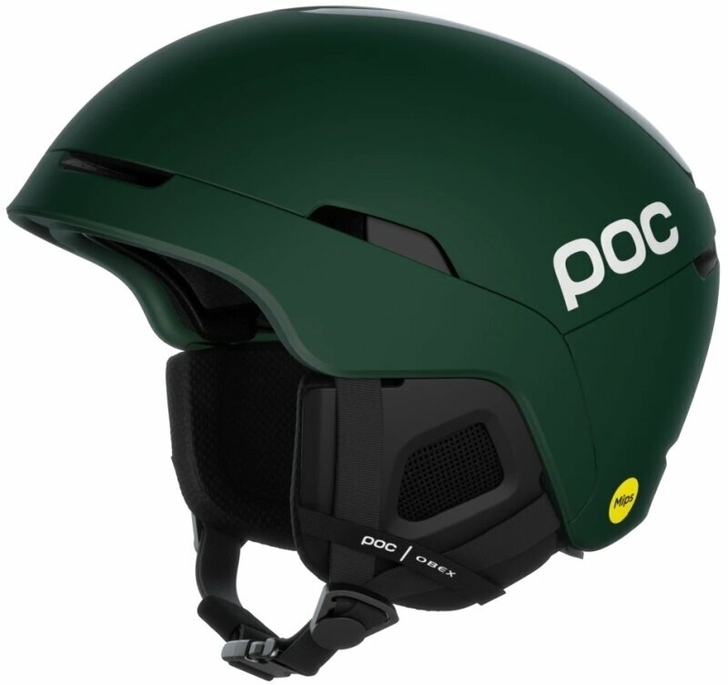 Lyžařská helma POC Obex MIPS Moldanite Green Matt XL/XXL (59-62 cm) Lyžařská helma