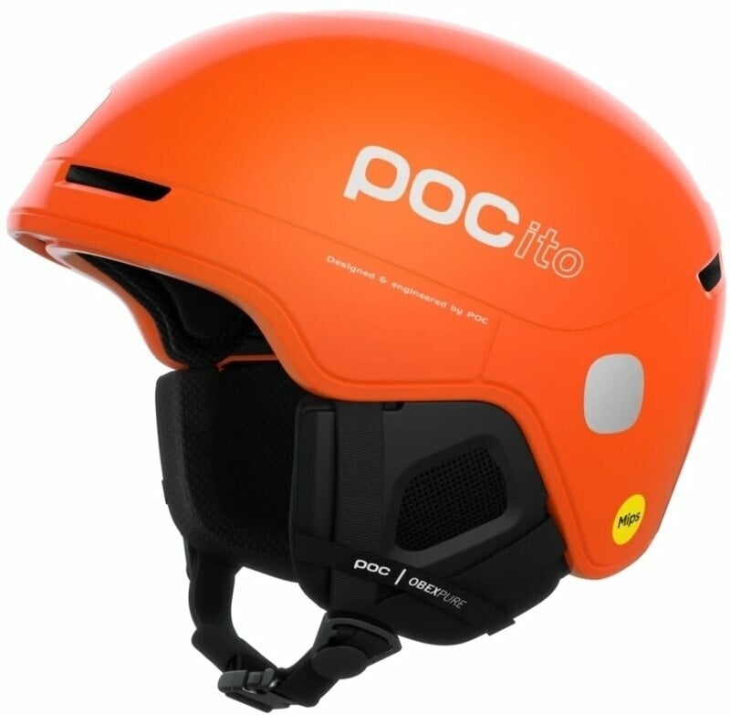 Laskettelukypärä POC POCito Obex MIPS Fluorescent Orange M/L (55-58 cm) Laskettelukypärä