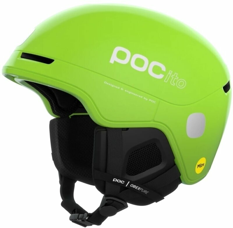 Capacete de esqui POC POCito Obex MIPS Fluorescent Yellow/Green XS/S (51-54 cm) Capacete de esqui