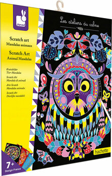 Scratch Art Janod Scratch Art Mandalas and Animals - 1