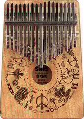 Kalimba Sela SE 252 Art Series 17 Free Spirit Kalimba