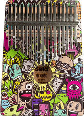 Kalimba Sela SE 254 Art Series 17 Little Monster Kalimba