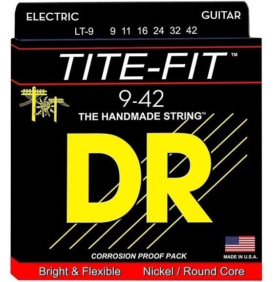 E-guitar strings DR Strings LT-9