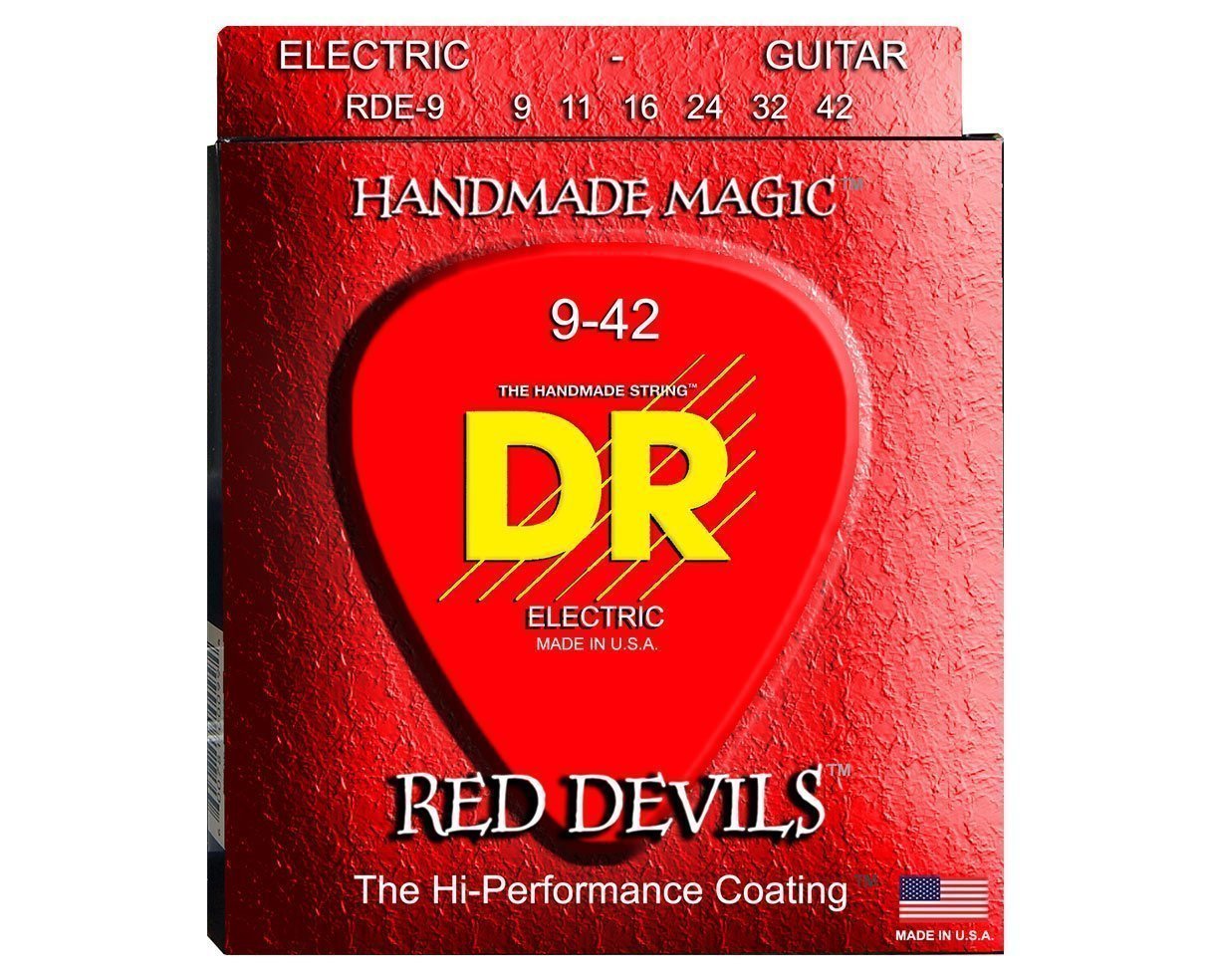 Snaren voor elektrische gitaar DR Strings RDE-9