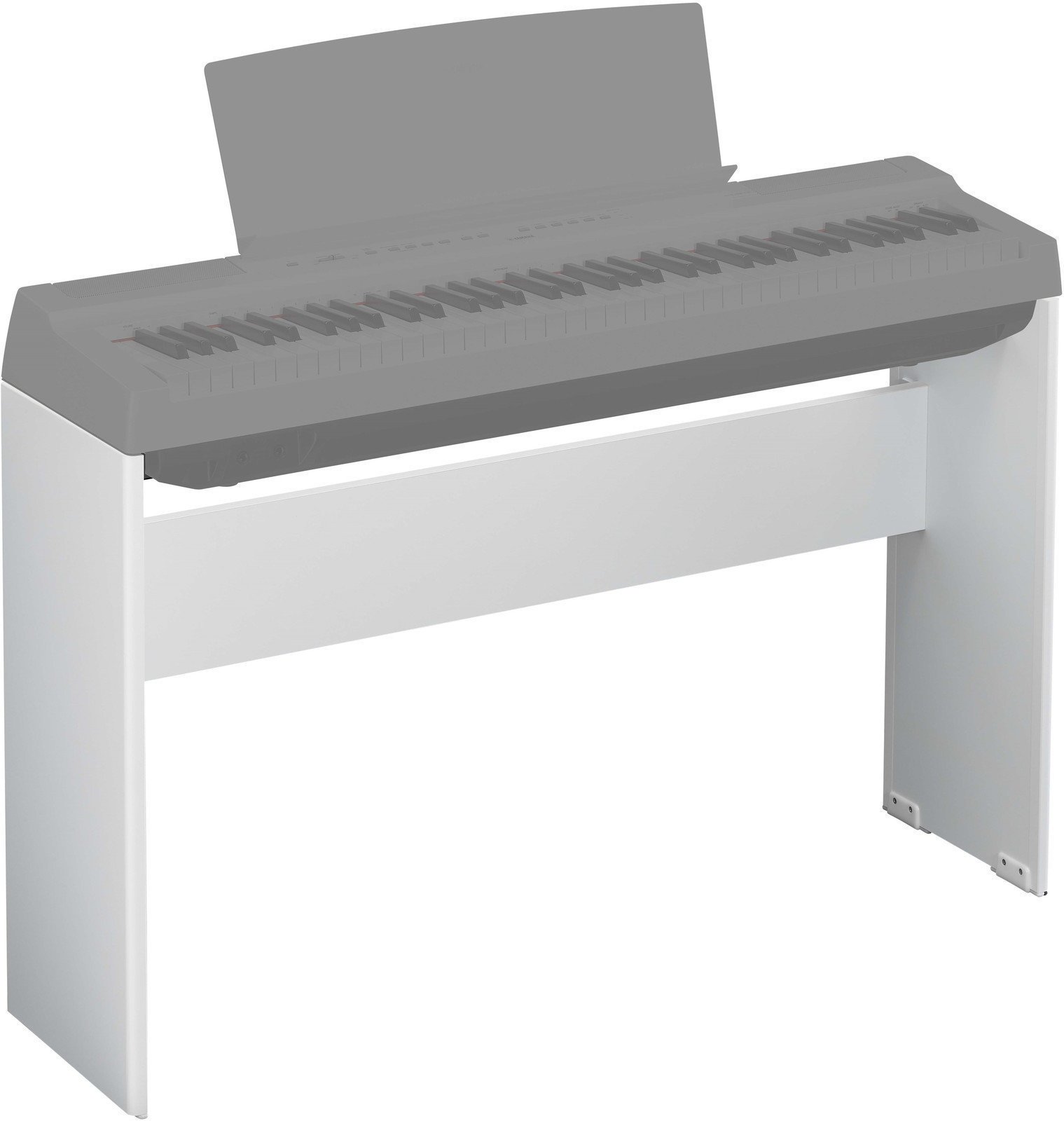 Support de clavier en bois
 Yamaha L-121 Blanc
