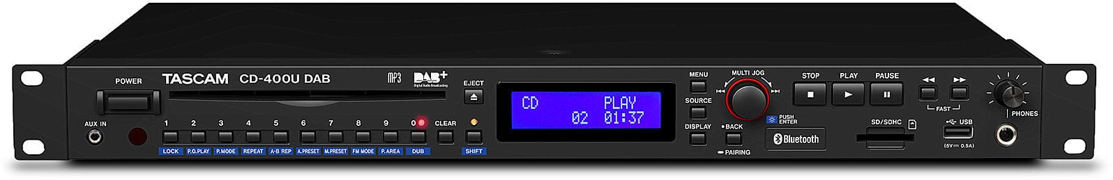 Rack DJ-Player Tascam CD-400UDAB