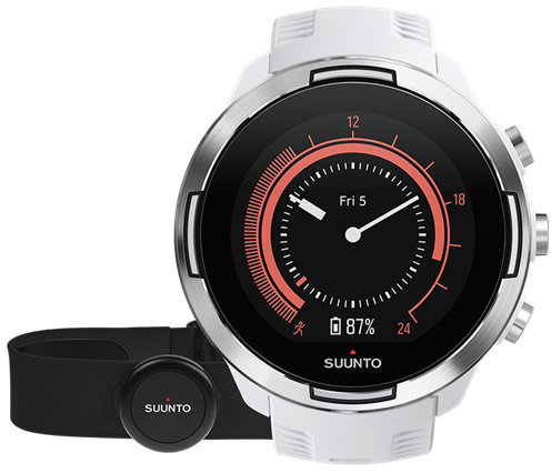 Reloj inteligente / Smartwatch Suunto 9 G1 Baro White + HR Belt Reloj inteligente / Smartwatch