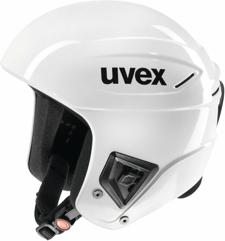 Κράνος σκι UVEX Race+ All White 56-57 cm Κράνος σκι