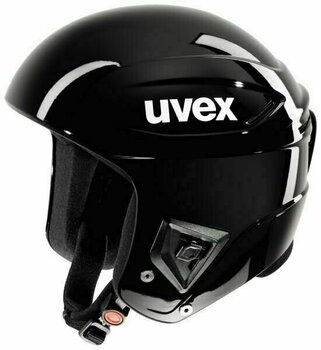 Lyžiarska prilba UVEX Race+ All Black 51-52 cm Lyžiarska prilba - 1