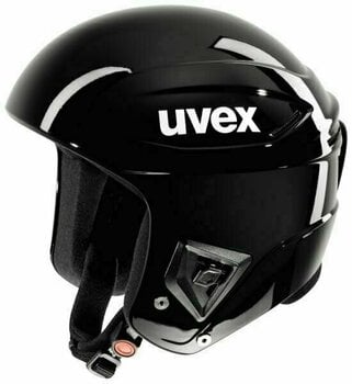 Smučarska čelada UVEX Race+ All Black 58-59 cm Smučarska čelada - 1