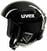Smučarska čelada UVEX Race+ All Black 58-59 cm Smučarska čelada