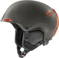 Skihelm UVEX Jakk+ IAS Dark Slate Orange 52-55 cm Skihelm