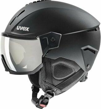 Lyžařská helma UVEX Instinct Visor Black Mat 56-58 cm Lyžařská helma - 1