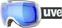 Lyžiarske okuliare UVEX Downhill 2100 CV White Mat/Mirror Blue/CV Green Lyžiarske okuliare