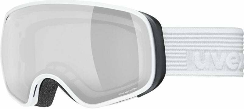 Óculos de esqui UVEX Scribble FM White/Mirror Silver Óculos de esqui