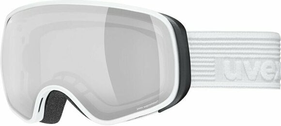 Skibriller UVEX Scribble FM White/Mirror Silver Skibriller - 1