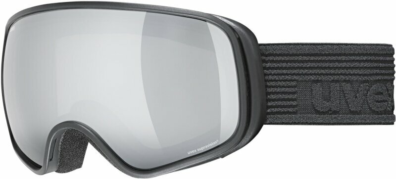 Okulary narciarskie UVEX Scribble FM Sphere Black/Mirror Silver Okulary narciarskie