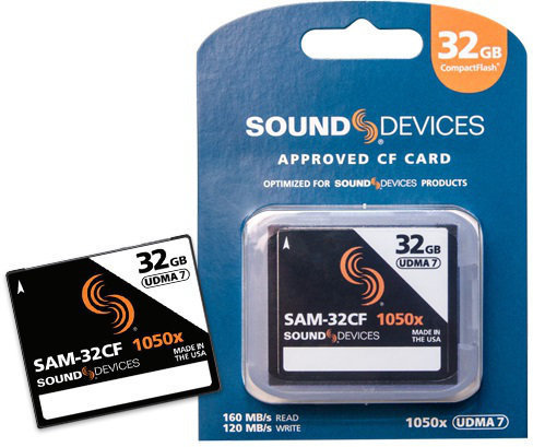 Karta pamięci Sound Devices SAM-32CF