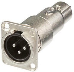 XLR-XLR adapter Neutrik NA3MDF XLR-XLR adapter