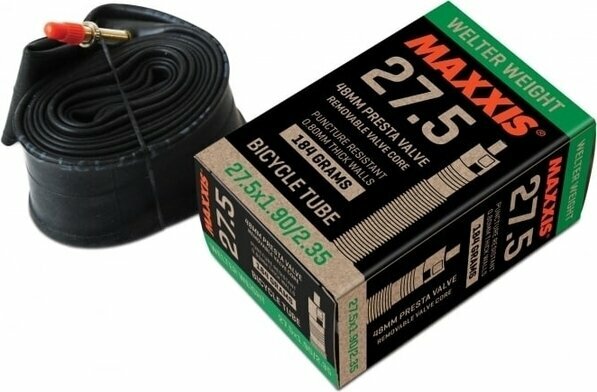 Camere d'Aria MAXXIS Welter 1,75 - 2,4'' 191.0 Black 36.0 Schrader Bike Tube