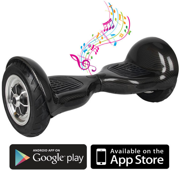 Hoverboard-lauta Eljet Offroad Carbon Bluetooth APP