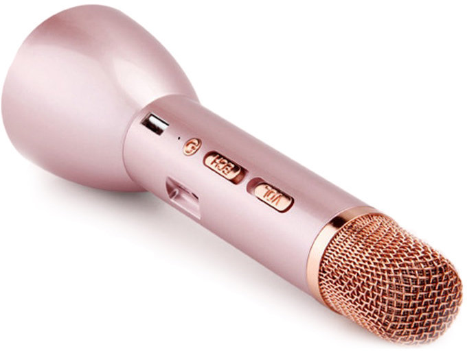 Karaoke-systeem Eljet Basic Karaoke Microphone Pink