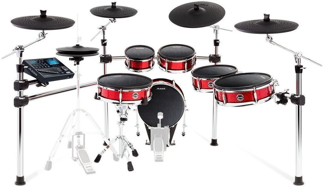 Electronic Drumkit Alesis Alesis Strike Pro Kit Set Red