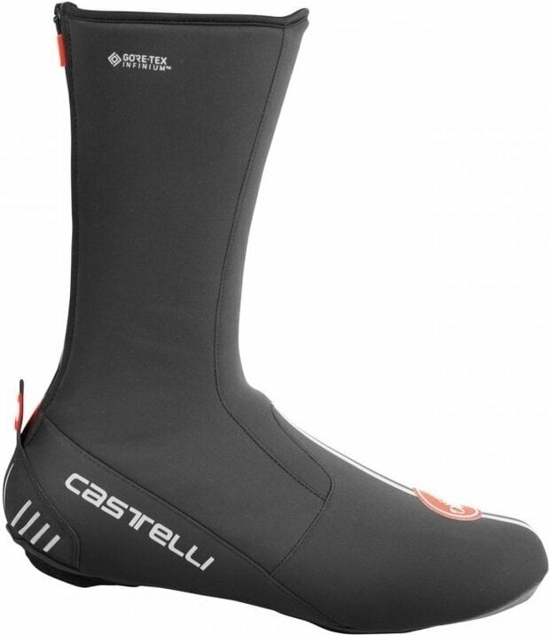 Pyöräily kenkäsuojat Castelli Estremo Shoe Cover Black XL Pyöräily kenkäsuojat