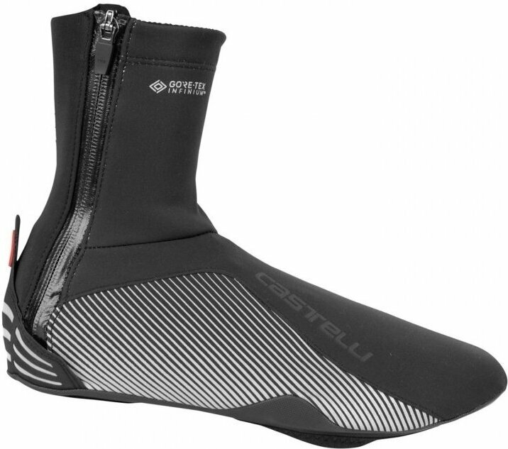 Fietsoverschoenen Castelli Dinamica Shoe Cover Black S Fietsoverschoenen