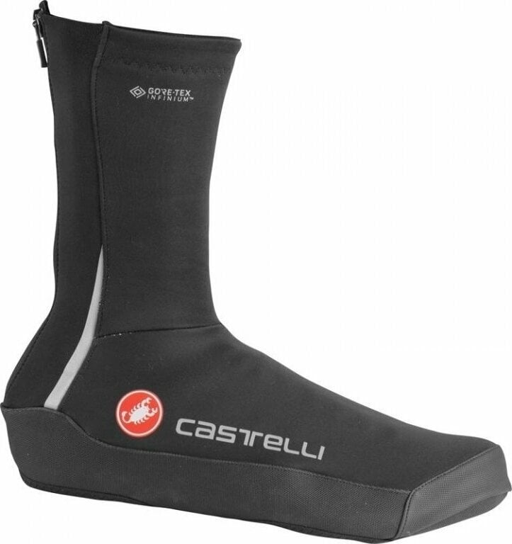 Capas para calçado de ciclismo Castelli Intenso UL Shoecover Light Black S Capas para calçado de ciclismo