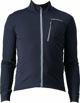 Cycling Jacket, Vest Castelli Go Jacket Savile Blue M Jacket - 1