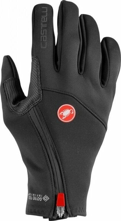 Fietshandschoenen Castelli Mortirolo Glove Light Black XS Fietshandschoenen