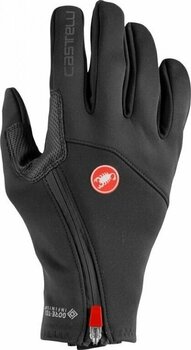 Cyklistické rukavice Castelli Mortirolo Glove Light Black XS Cyklistické rukavice - 1
