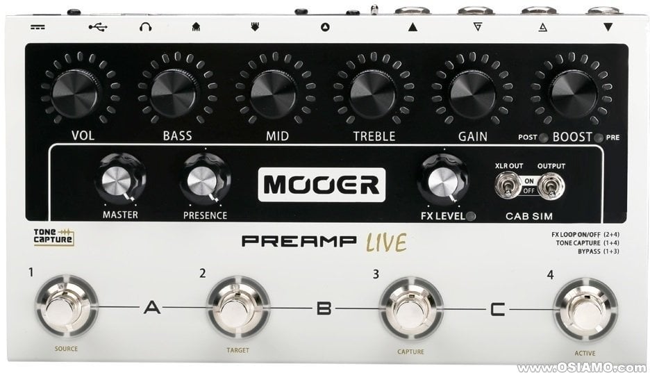 Preamp/Rack Amplifier MOOER Preamp LIVE