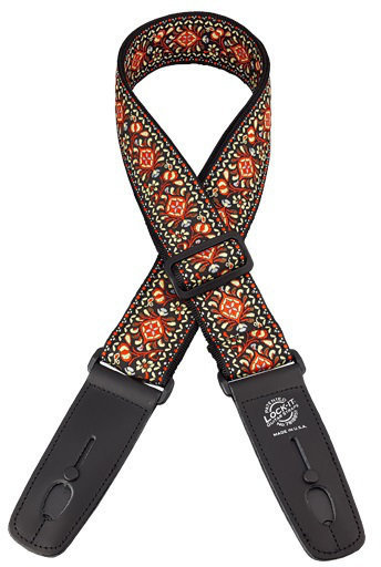 Textile guitar strap Lock-It LIS 063-CB