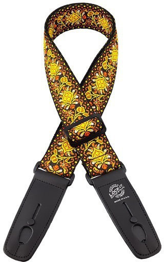 Textile guitar strap Lock-It LIS 064-LC