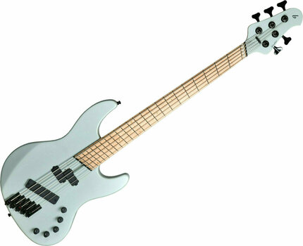 5-saitiger E-Bass, 5-Saiter E-Bass Blasius Oldstone Multi-Scale 5 String Silver - 1