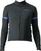 Cycling jersey Castelli Fondo 2 Jersey Full Zip Light Black/Blue Reflex L