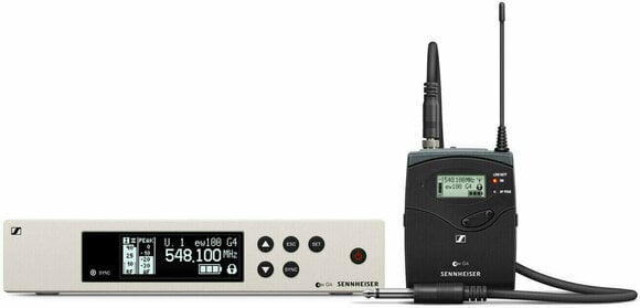 Wireless System for Guitar / Bass Sennheiser ew 100 G4-CI1 G: 566-608 MHz - 1