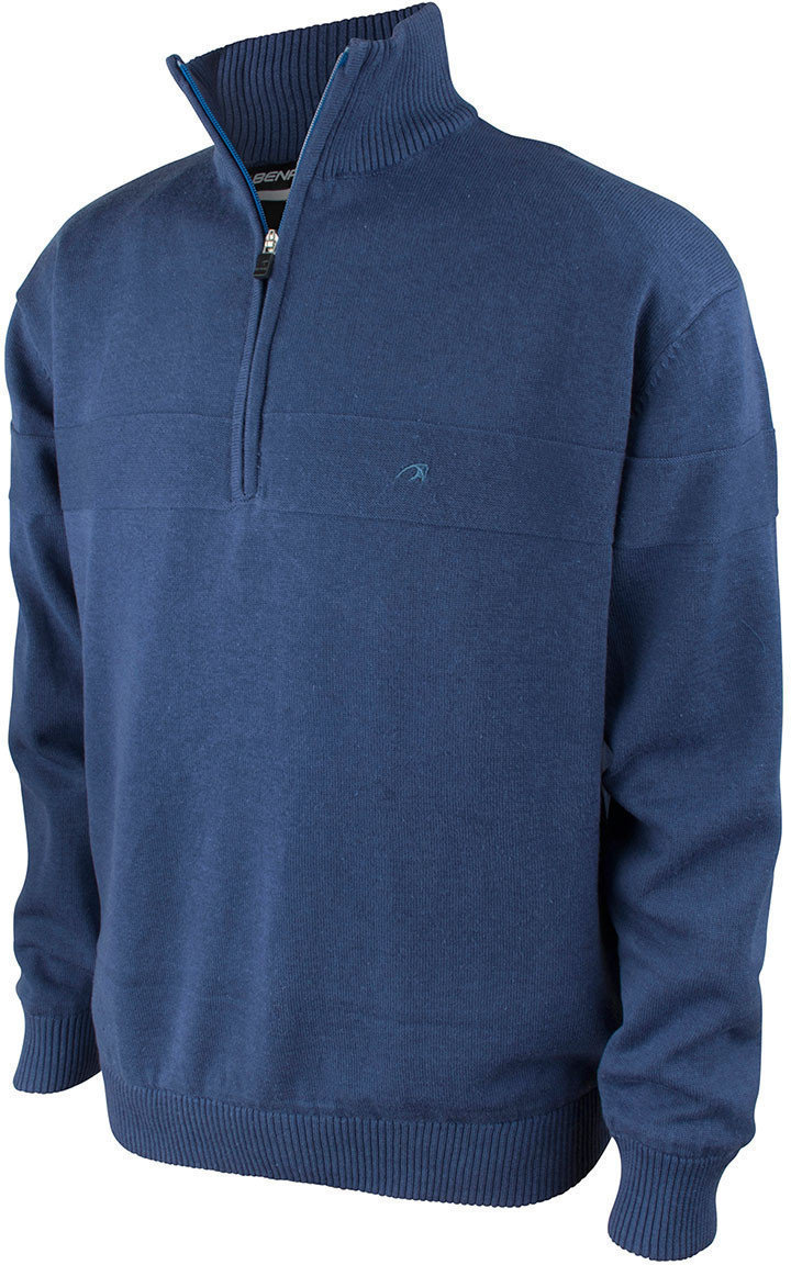 Felpa con cappuccio/Maglione Benross Pro Shell Mens Sweater Blue L