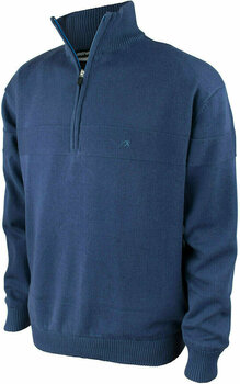 Sweat à capuche/Pull Benross Pro Shell Mens Sweater Blue L - 1