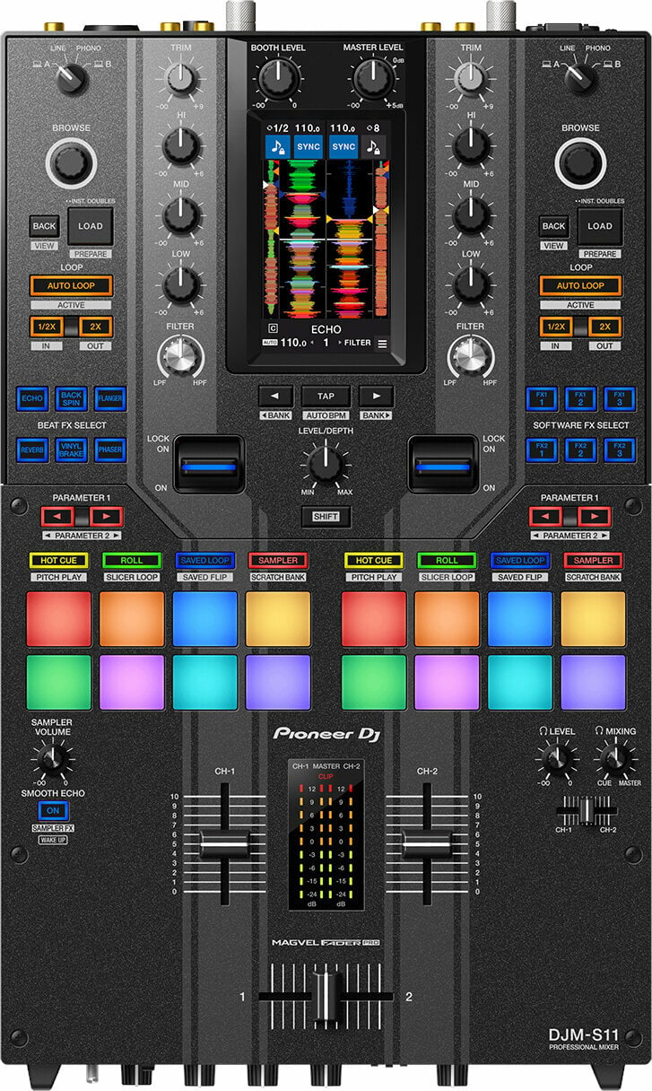 DJ-mengpaneel Pioneer Dj DJM-S11-SE DJ-mengpaneel