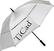 Чадър Ticad Golf Umbrella Windbuster Silver