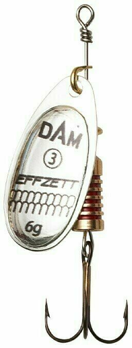 Lingură oscilantă DAM Effzett Standard Spinner Silver 10 g