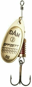 Cucchiaino ondulante DAM Effzett Standard Spinner Oro 3 g - 1