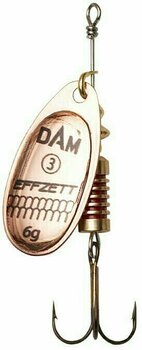 Blyskáč DAM Effzett Standard Spinner Copper 4 g - 1