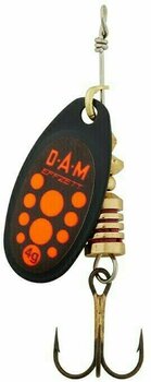 Błystka DAM Effzett Standard Spinner Black Red 3 g - 1