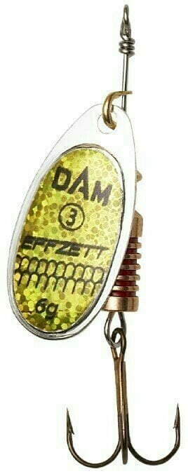Błystka DAM Effzett Standard Spinner Reflex Gold 12 g