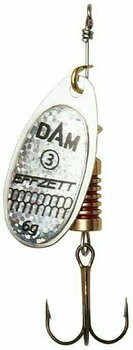 Lingură oscilantă DAM Effzett Standard Spinner Reflex Silver 20 g - 1